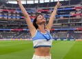 Lluvia de críticas a Sofía «Jujuy» Jiménez por un polémico festejo en el Mundial