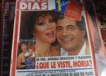 Se viralizó una polémica tapa de revista sobre Moria Casán y su historia con Mario Castiglione